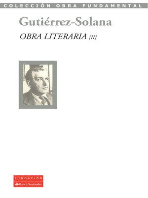 cover image of Obra literaria II